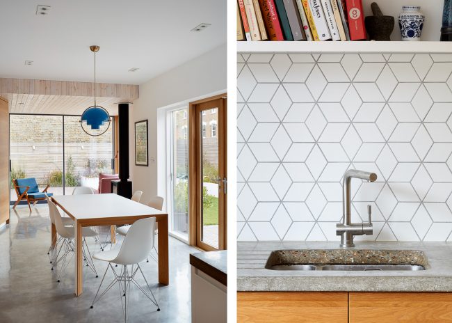 Architectural photography of ‘Wiggle’ House - South London