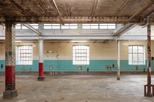 Interior architectural photography by Matt Clayton of Old Truman Brewery, Brick Lane, London