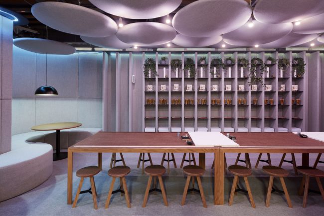 architectural shoot of Squire & Partners installation for designjunction
