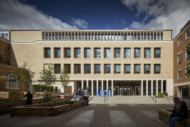 architectural photography exterior ucl student centre