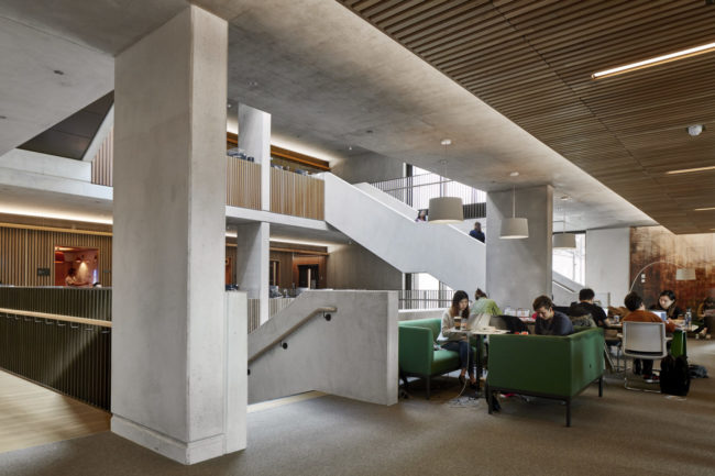 architectural photography interior ucl student centre