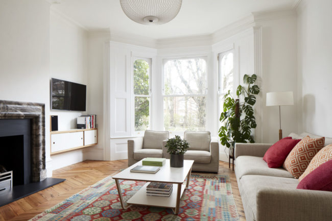 living room Interior photography by Matt Clayton