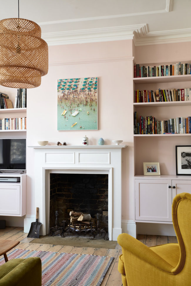 Interior photography or london home sitting room
