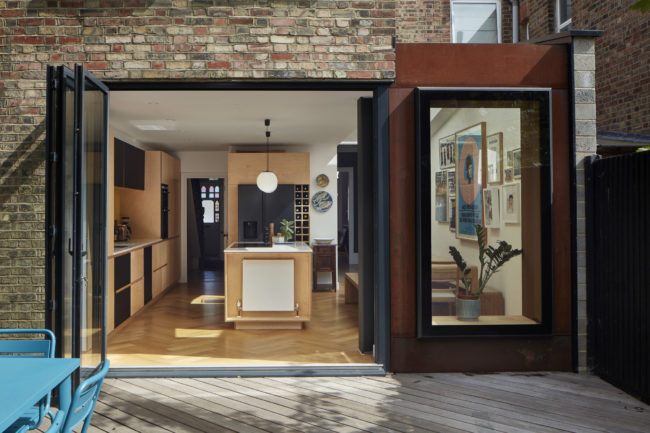 Interior photography or london home rear
