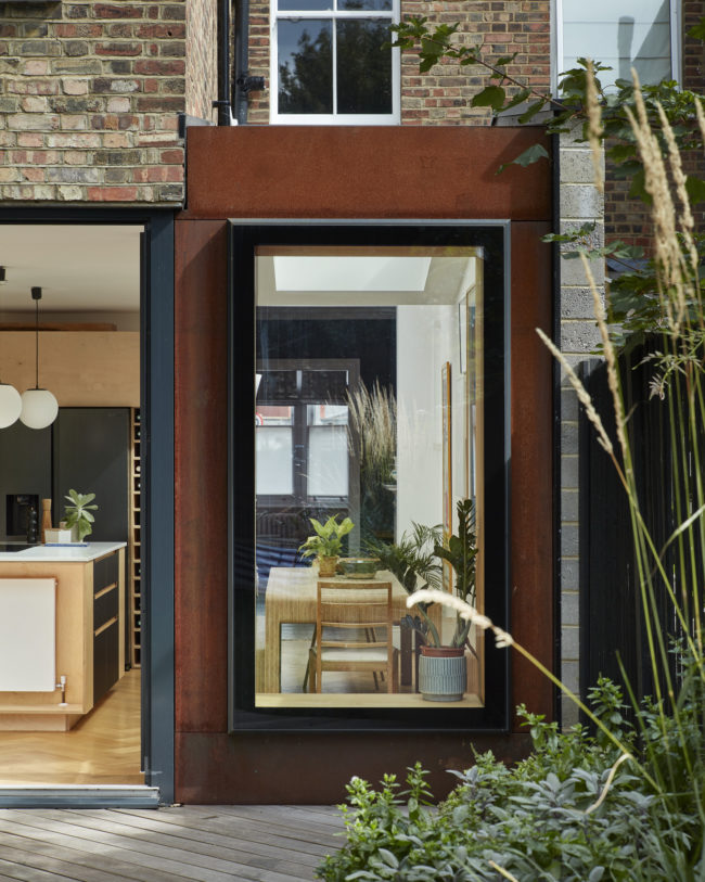 Interior photography or london home rear exterior