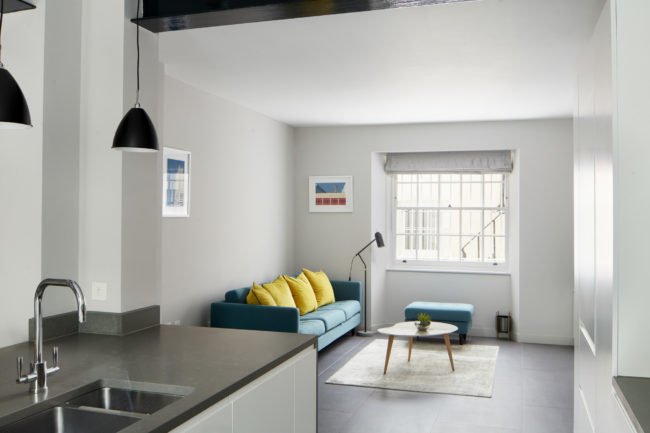 interior photography of refurbishment of north London home