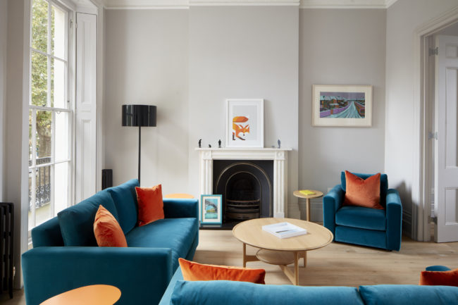 interior photography of refurbishment of north London home