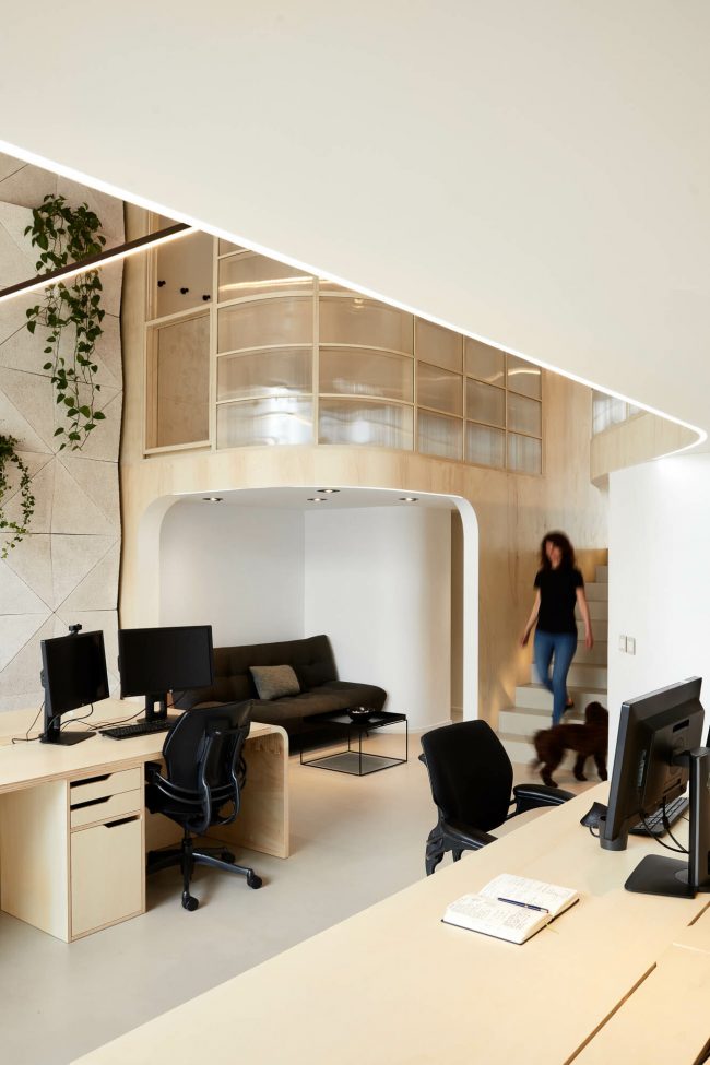 interior photography of modern office space