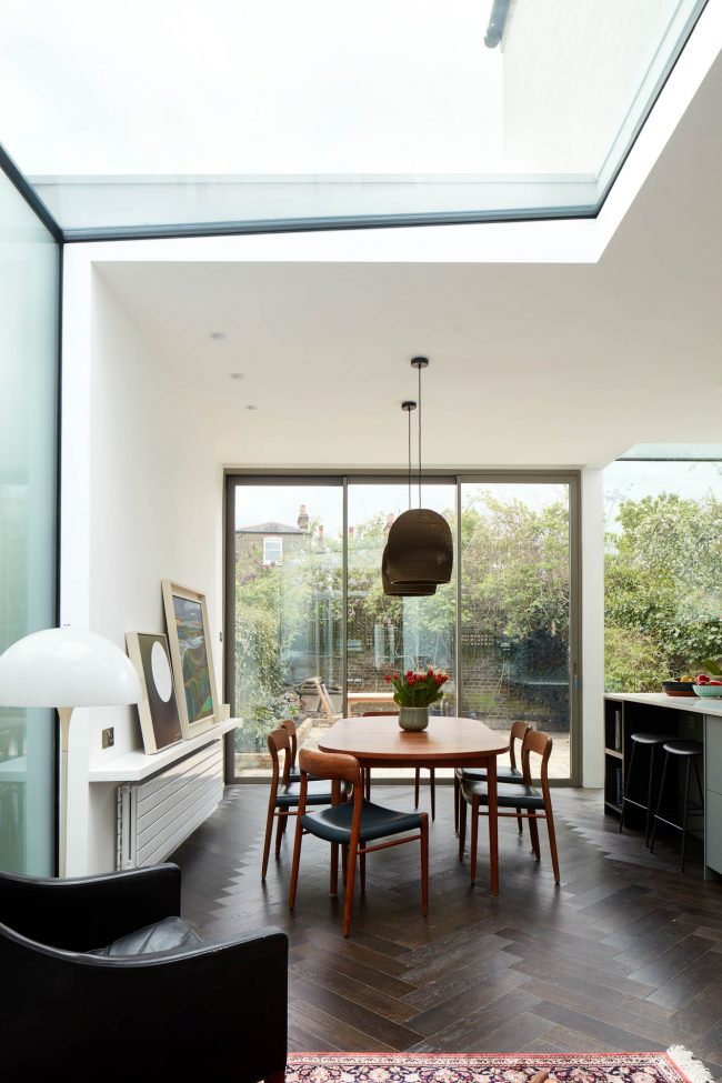 Dining area - Interior Photography by Matt Clayton of Cox architecture project south london