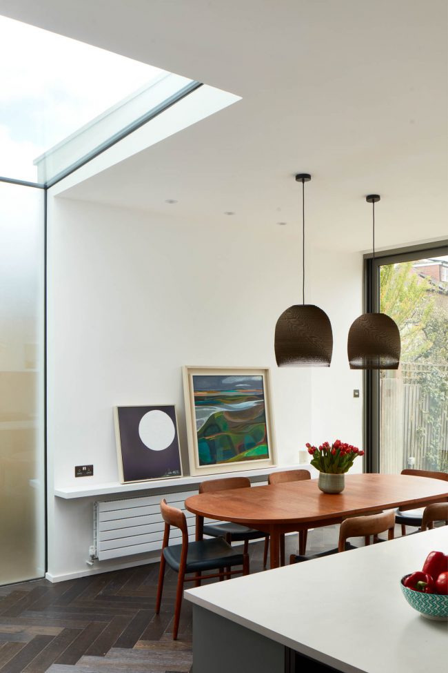 Dining area - Interior Photography by Matt Clayton of Cox architecture project south london