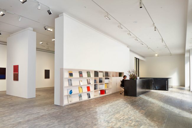 Receiption Architectural photography by Matt Clayton of Pace gallery London