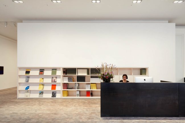 reception Architectural photography by Matt Clayton of Pace gallery London