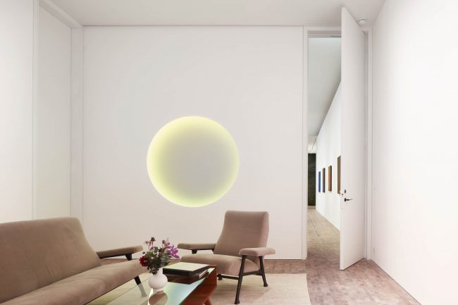 Viewing room - Architectural photography by Matt Clayton of Pace gallery London