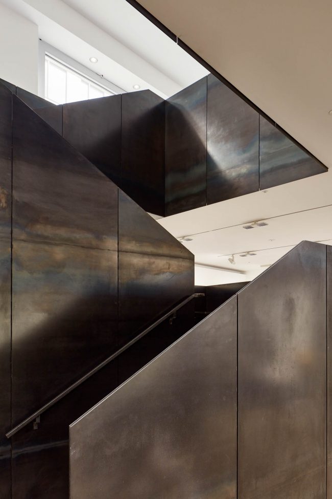stairs - Architectural photography by Matt Clayton of Pace gallery London