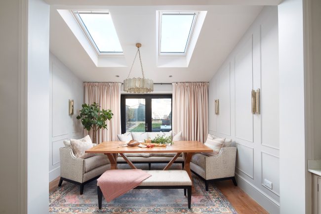 This was a lovely interior design shoot for @jet_mcqueen_interiors of a couple of projects in Eltham southeast London and Greenwich. Fantastic use of murals!