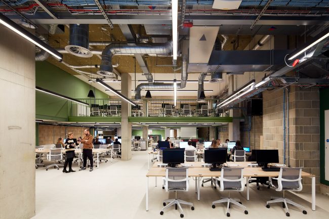 This was a great commercial interiors shoot for @wearespacelab of their office design from #Tedbaker