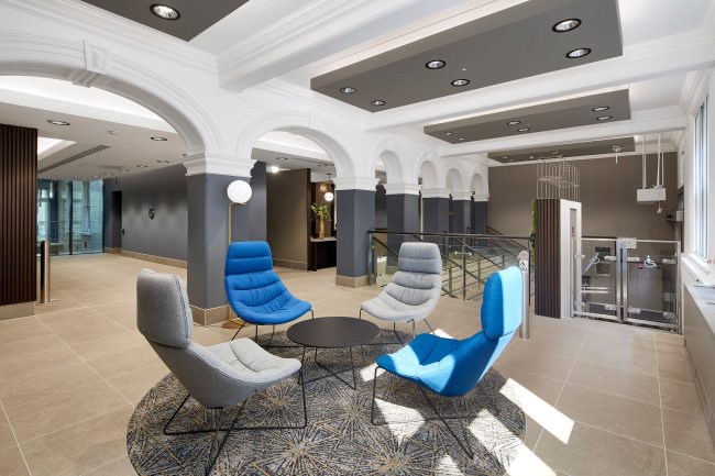 This was a great commercial interiors shoot for @tr_project of their stylish new office project in Holborn London