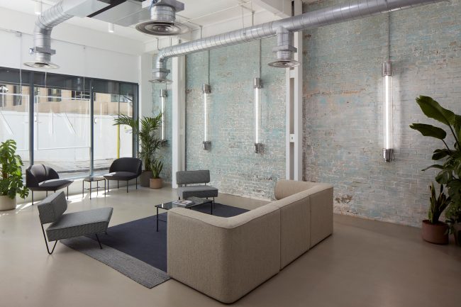 Commercial interiors shoot for _pacelab of recently refurbished office space in Covent Garden, Central London