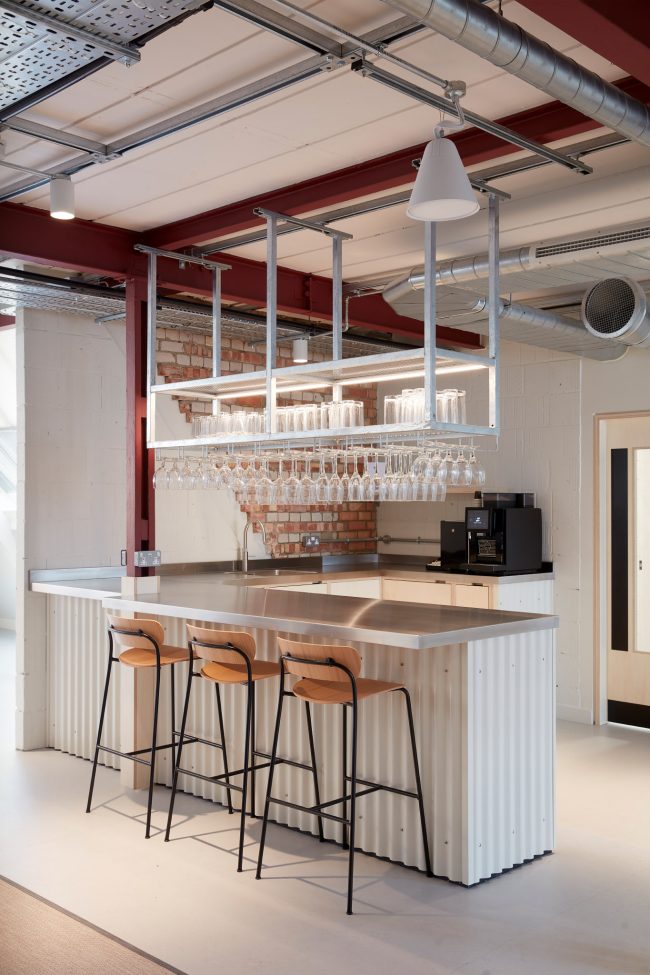 Commercial interiors shoot for _pacelab of recently refurbished office space in Covent Garden, Central London