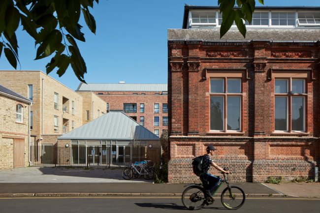 This was a Architectural photography shoot for @rocktownsend of Mill Rd and Community Centre their recent Housing project in Cambridge