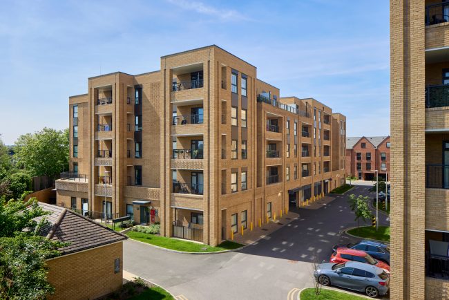 This was a Architectural photography shoot for @barrattlondon_ of New Mill Quarter - their recent project in Hackbridge