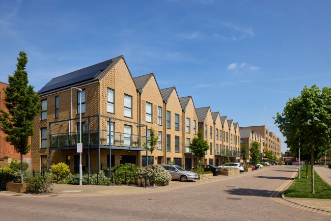 This was a Architectural photography shoot for @barrattlondon_ of New Mill Quarter - their recent project in Hackbridge