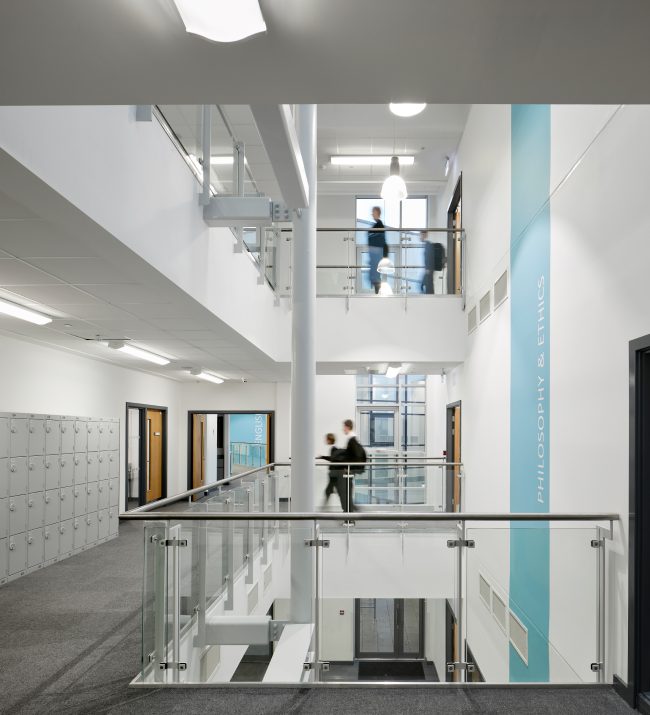 Architectural Photography of Stopsley School, by London Architectural and Interiors photographer, Matt Clayton