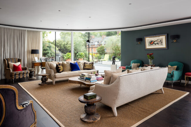 This was a shoot for @claudiainteriors of a private apartment their recent project in Hampstead, London
