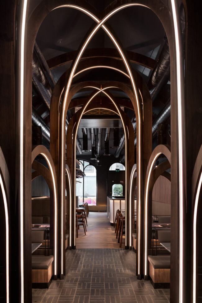 This was a commercial interiors shoot for @rubrics_architects of Restaurant their recent project in Covent Garden, London