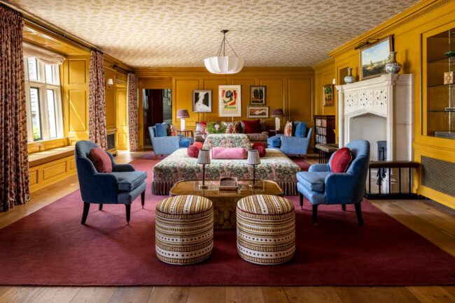 This was a shoot for @ yellowlondon.id of Coombe End their recent project in