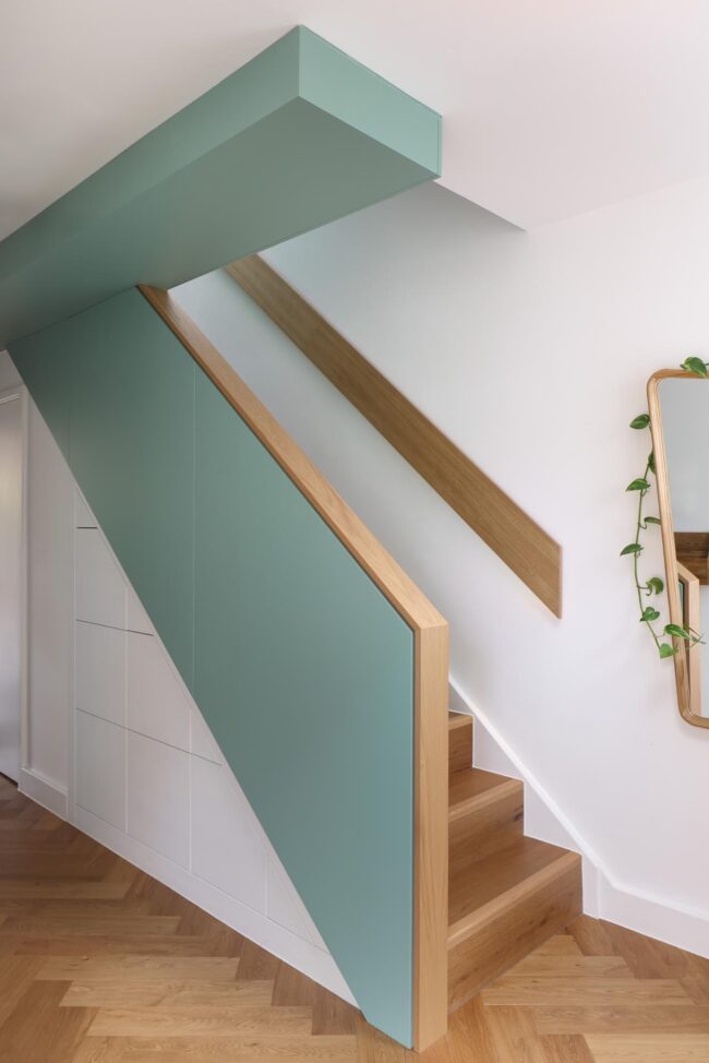 home extension and refurbishment for Studio EMP of a private house, their recent project in Tottenham .