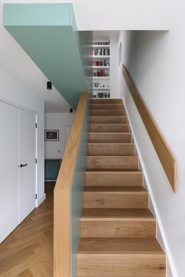 home extension and refurbishment for Studio EMP of a private house, their recent project in Tottenham .