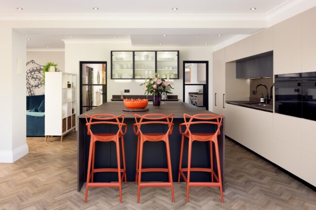 This was a shoot for @puccini_kitchens_london of Caroline's kitchen their recent project in Bromley