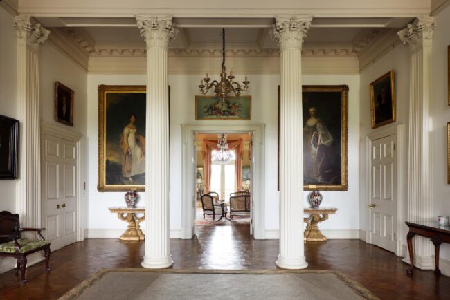 Historic house shoot for Stansted house in Hampshire