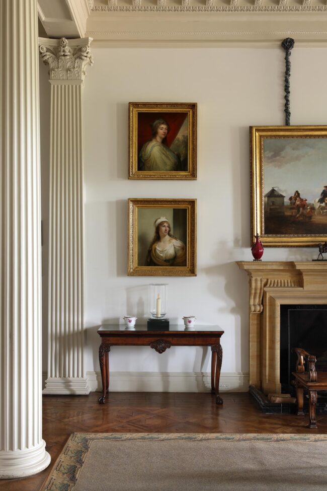 Historic house shoot for Stansted house in Hampshire