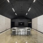show room in Borough Market, southeast London