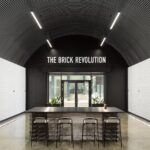 show room in Borough Market, southeast London