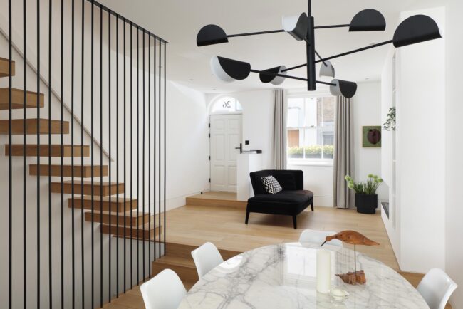 home renovation and interior design shoot for FT Architects Ltd of Cheval Place, Knightsbridge, their recent project in Knightsbridge.