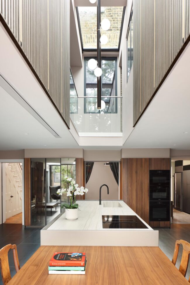 home extension and refurbishment shoot for Green Tea Architects of Loampit Hill, their recent project in Lewisham.